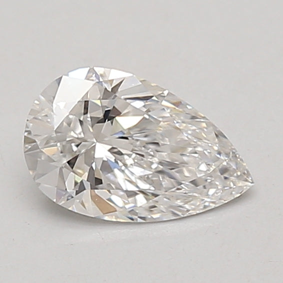 0.77ct Pear lab-grown diamond, D VS1