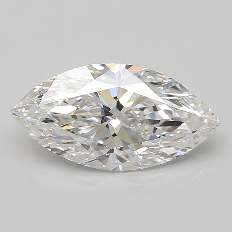 3ct Marquise lab-grown diamond, E VS1