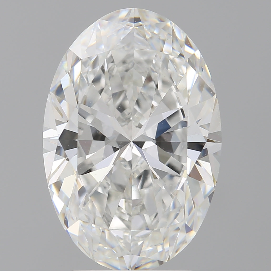 4.04ct Oval lab-grown diamond, D VVS2
