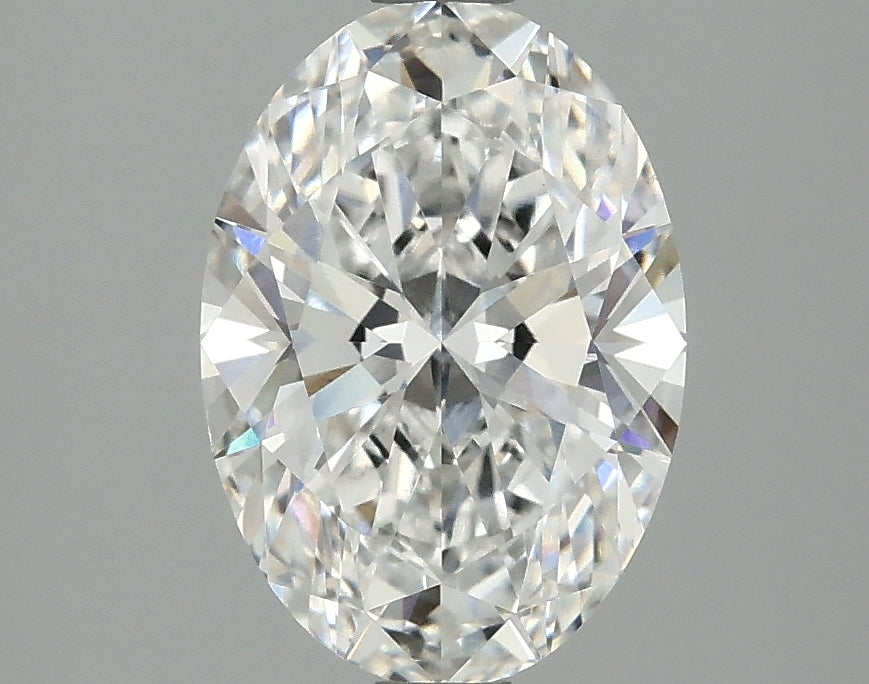 2.1ct Oval lab-grown diamond, E VS1