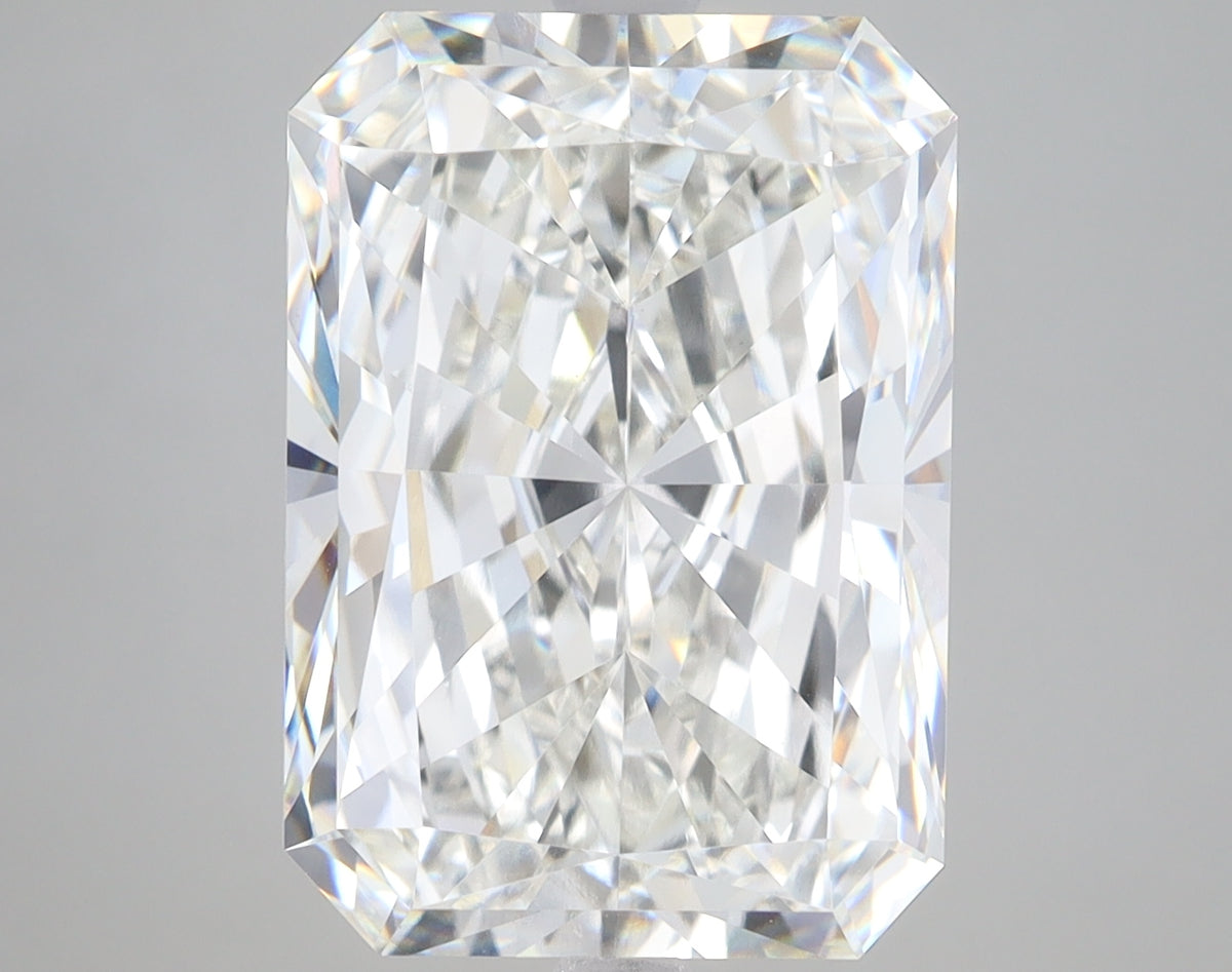 8.09ct Radiant lab-grown diamond, F VVS2