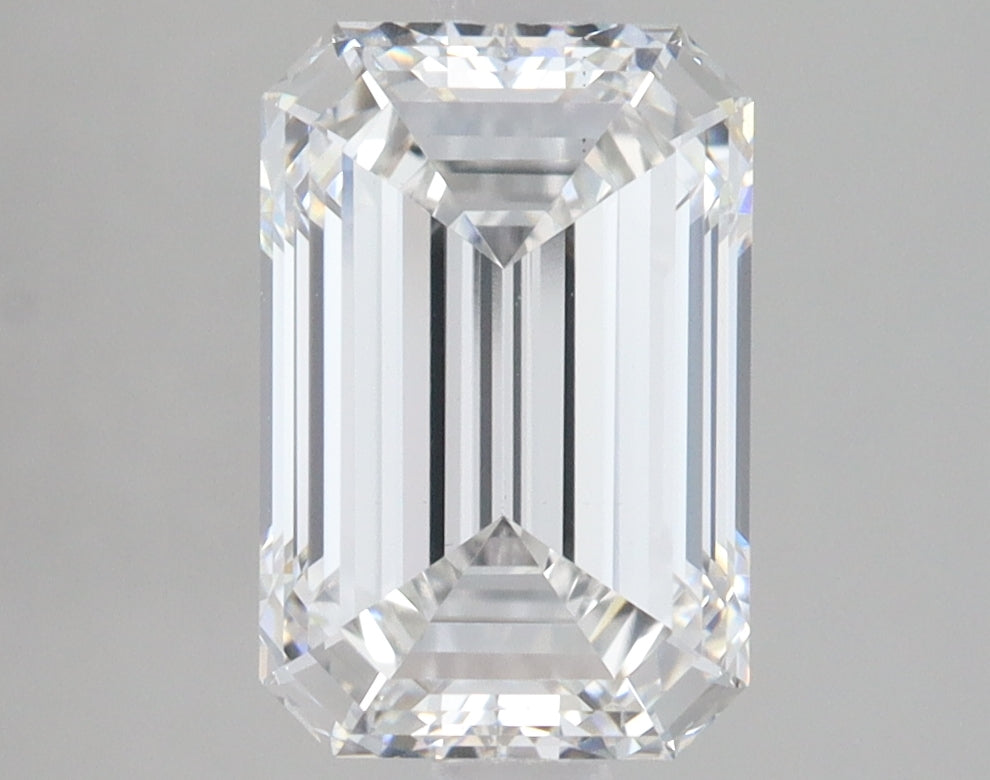 3.06ct Emerald lab-grown diamond, G VS1