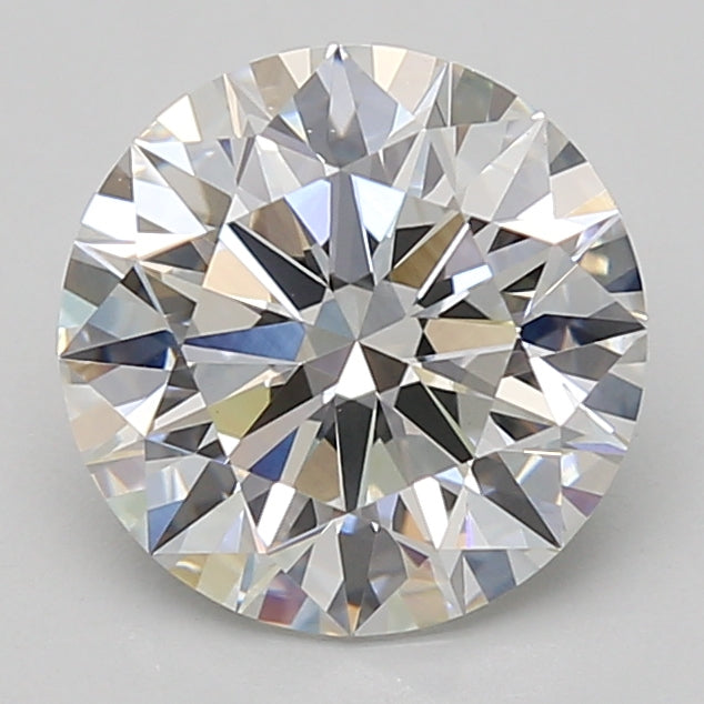 3ct Round lab-grown diamond, E VVS1