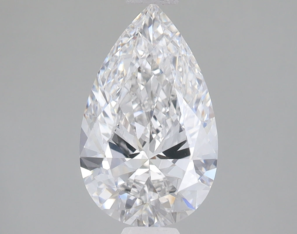 1.56ct Pear lab-grown diamond, F VS1 – 360° view