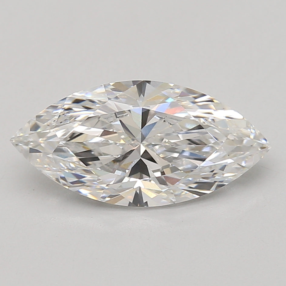 3.01ct Marquise lab-grown diamond, E VS1 – 360° view