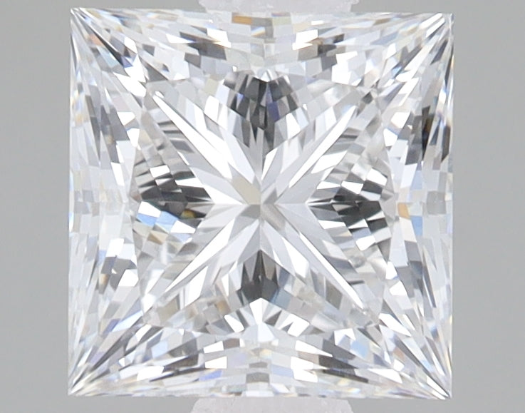 2.42ct Princess lab-grown diamond, E VS1 – 360° view