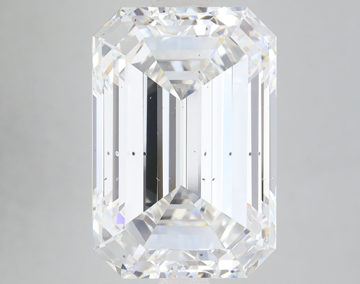 9.1ct Emerald lab-grown diamond, E VS2