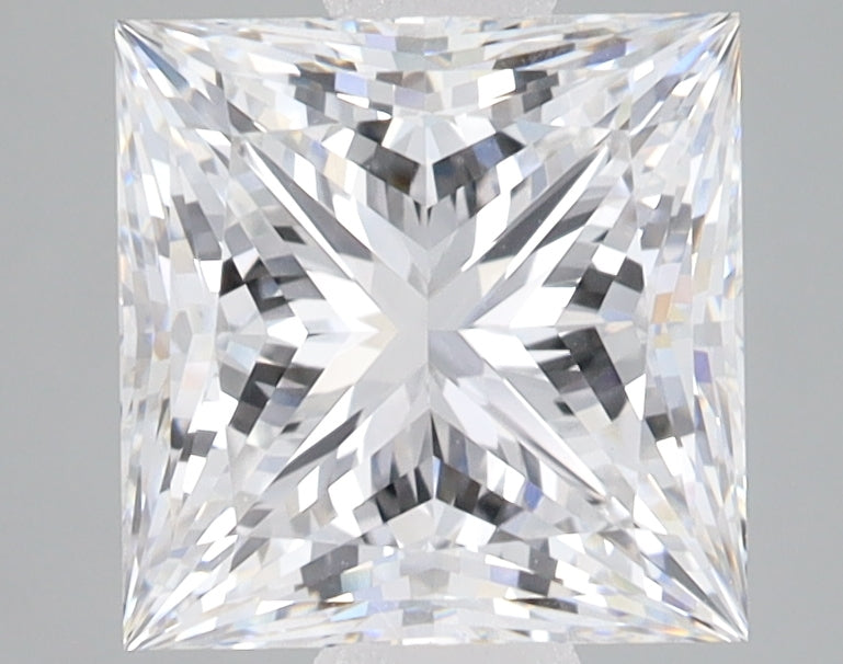 3.08ct Princess lab-grown diamond, E VS1 – 360° view