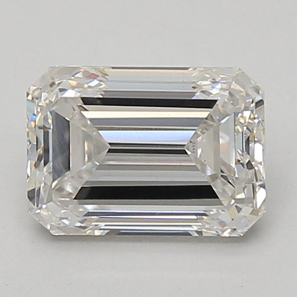 2ct Emerald lab-grown diamond, E VS1 – 360° view