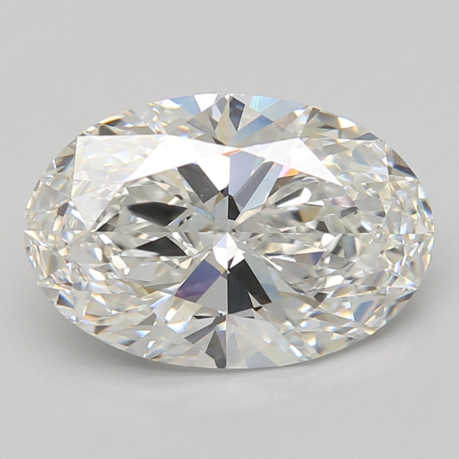 5.09ct Oval lab-grown diamond, E VVS2 – 360° view