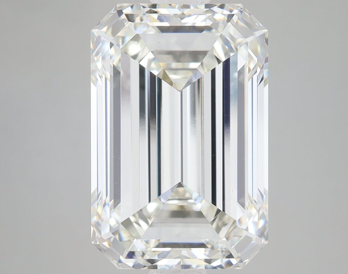 7.06ct Emerald lab-grown diamond, G VVS2