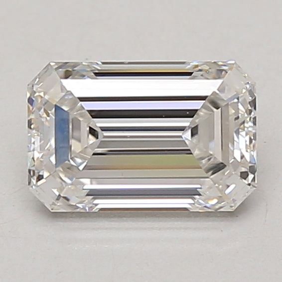 1.44ct Emerald lab-grown diamond, D VS1 – 360° view