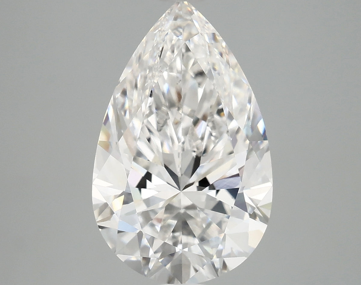 4.07ct Pear lab-grown diamond, D VVS2 – 360° view