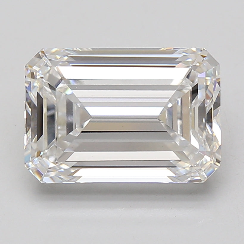 5.02ct Emerald lab-grown diamond, D VVS1 – 360° view