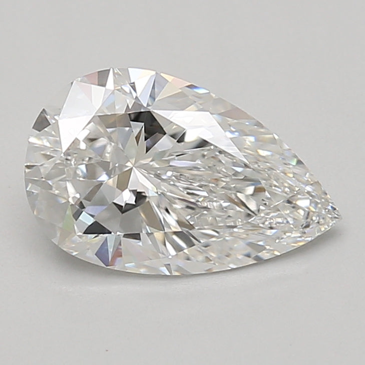 2.02ct Pear lab-grown diamond, D VVS2 – 360° view