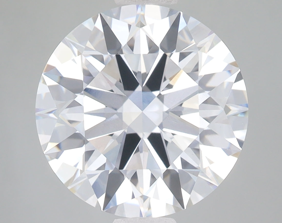 5.55ct Round lab-grown diamond, E VVS2 – 360° view