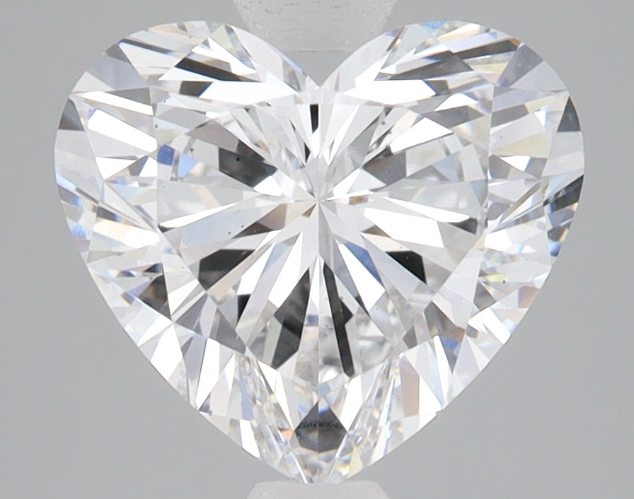 3.1ct Heart lab-grown diamond, E VS2