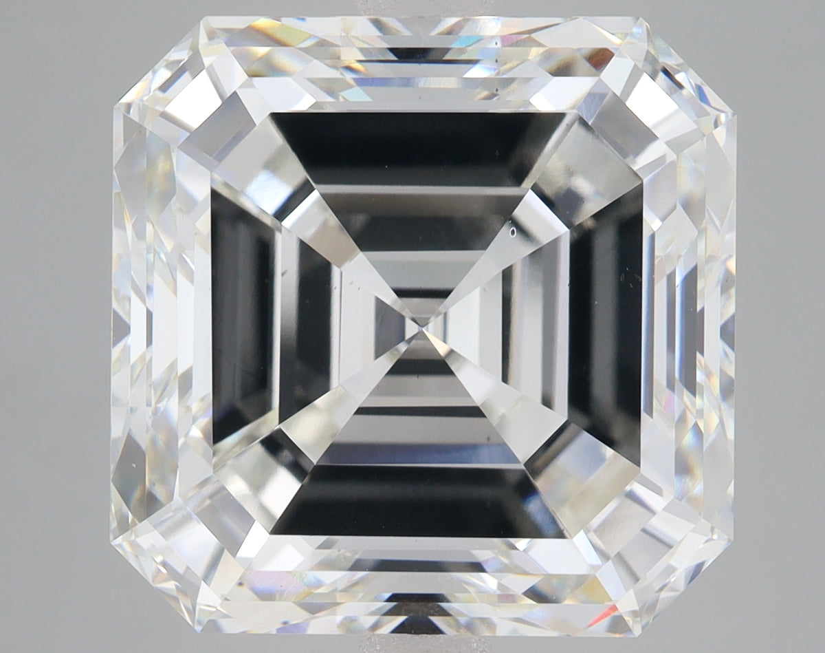 15.08ct Square Emerald lab-grown diamond, G VS2