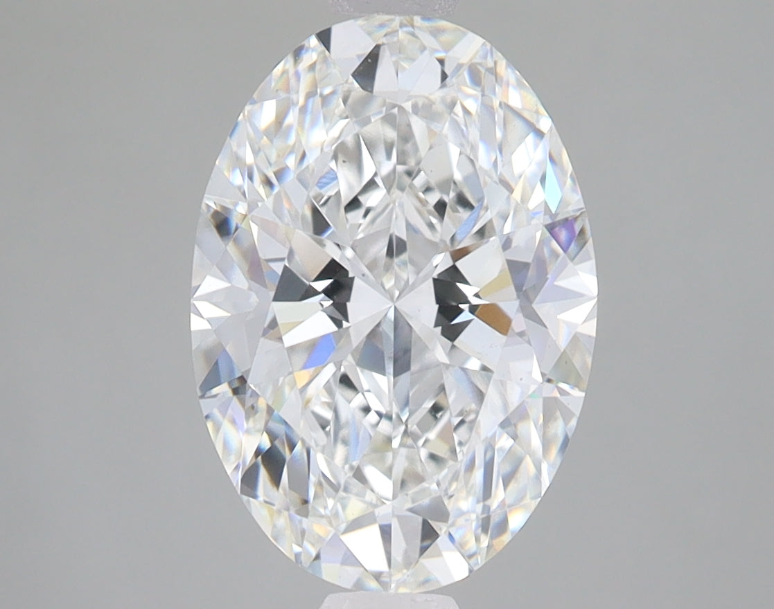 3.03ct Oval lab-grown diamond, D VS1