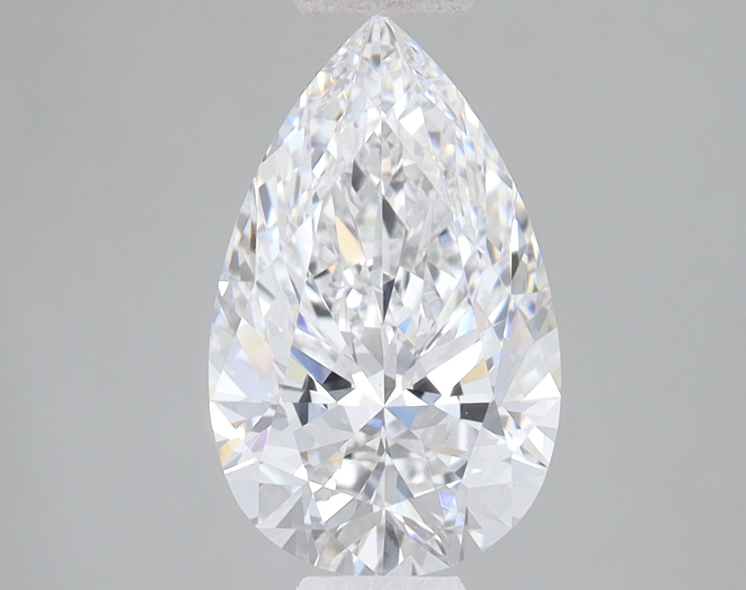1.97ct Pear lab-grown diamond, D VS1