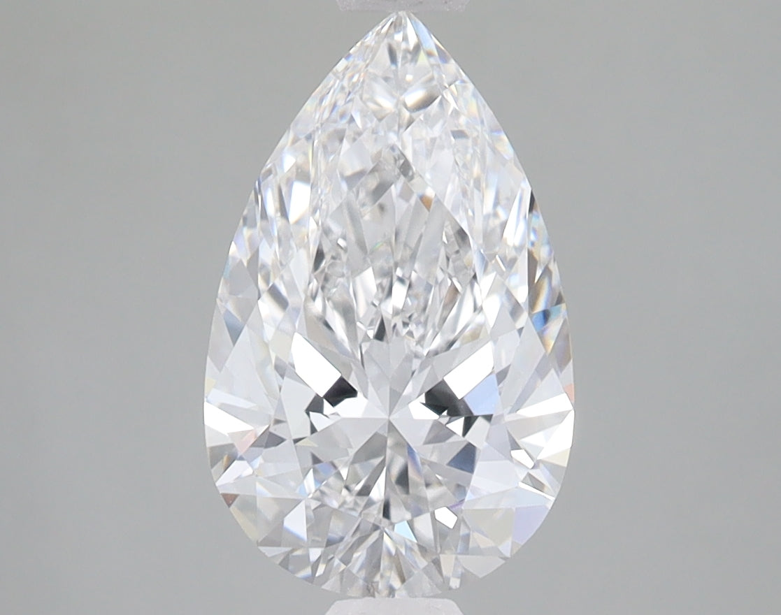 2.23ct Pear lab-grown diamond, E VS1