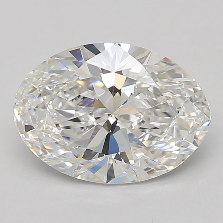 3.06ct Oval lab-grown diamond, E VVS2
