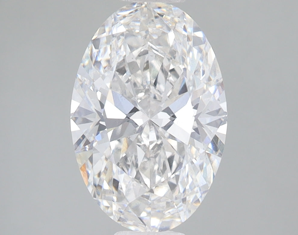 2.07ct Oval lab-grown diamond, E VS2 – 360° view