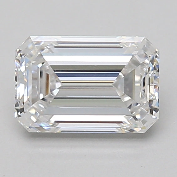 1.6ct Emerald lab-grown diamond, D VS1