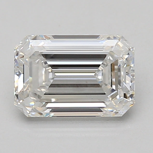 2.07ct Emerald lab-grown diamond, D VVS2 – 360° view