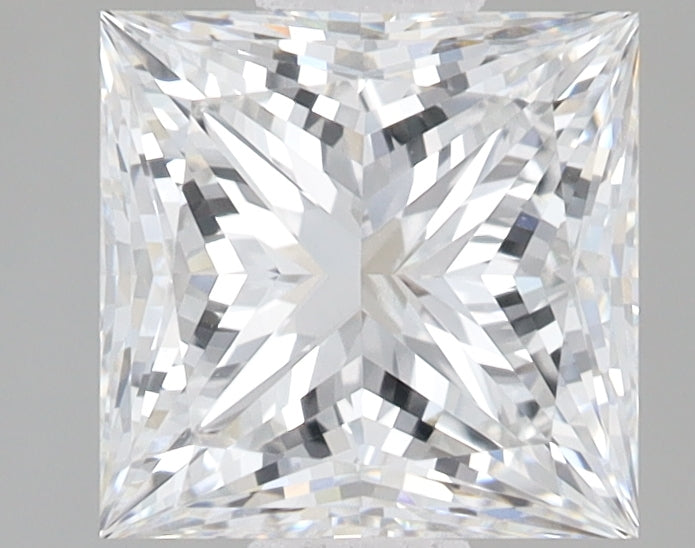 2.06ct Princess lab-grown diamond, E VVS2