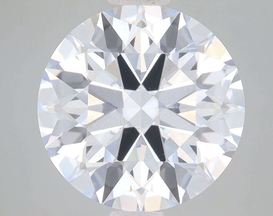5.09ct Round lab-grown diamond, D VVS2 – 360° view