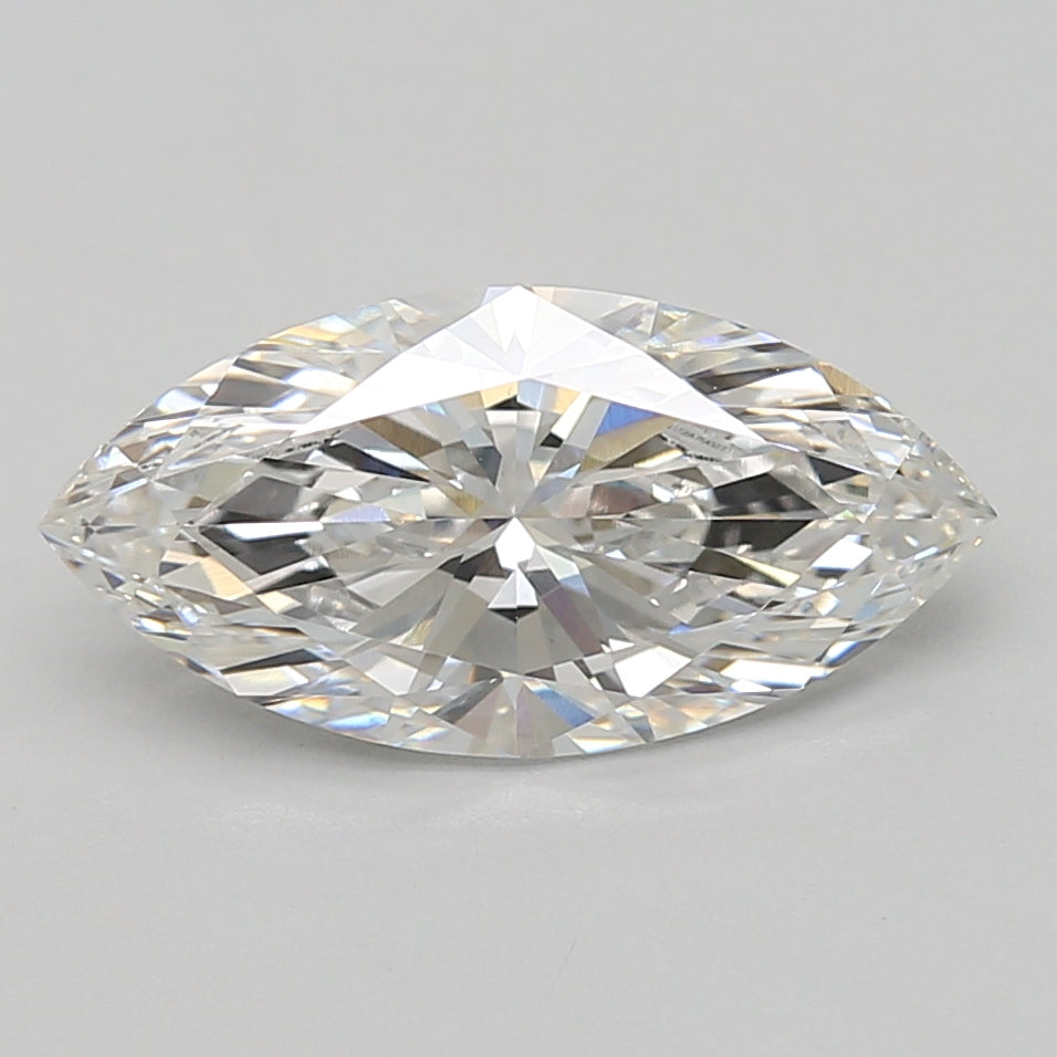 3.07ct Marquise lab-grown diamond, E VVS2 – 360° view