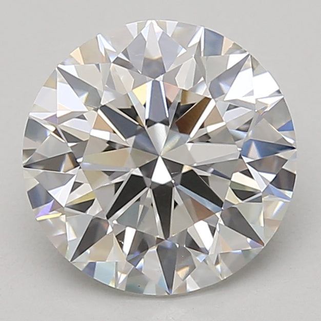 3.08ct Round lab-grown diamond, E VVS2