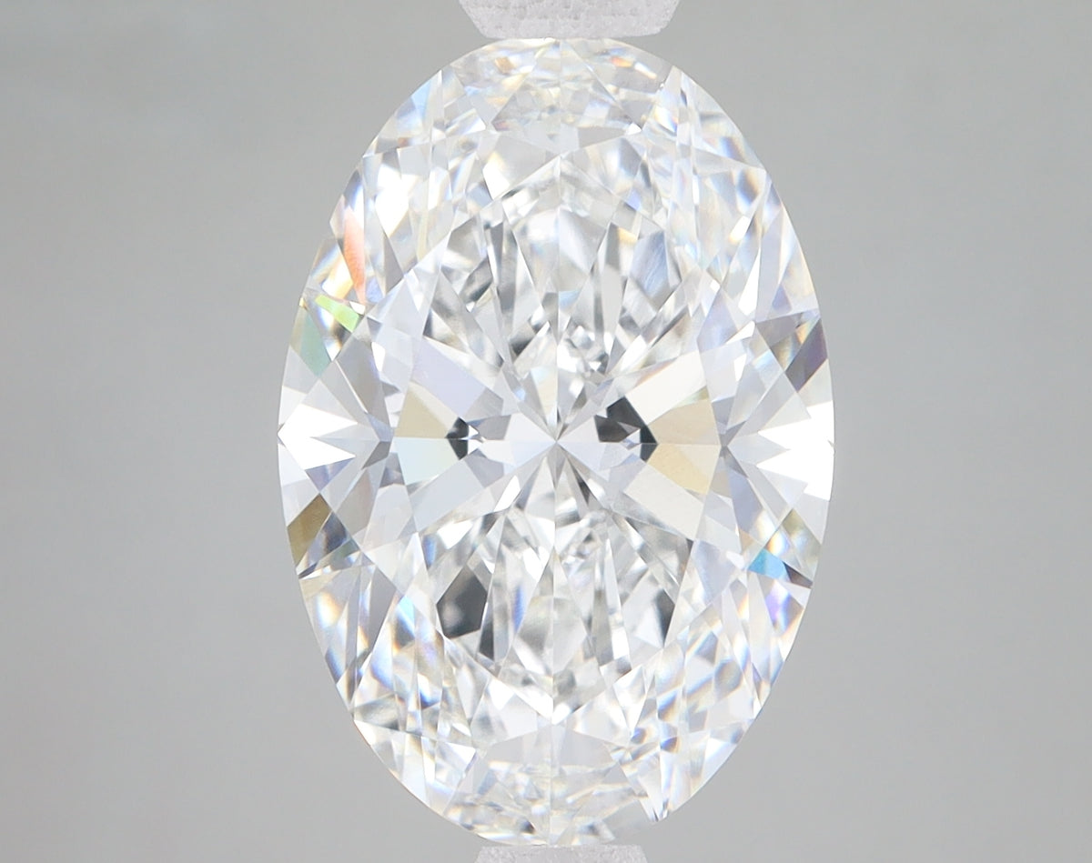 5.08ct Oval lab-grown diamond, E VVS2 – 360° view