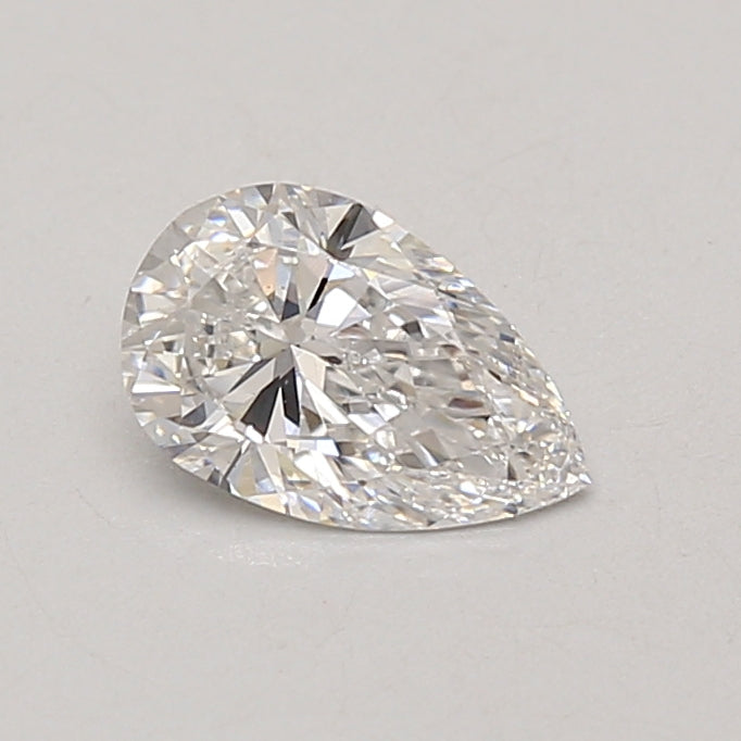 0.78ct Pear lab-grown diamond, D VS1