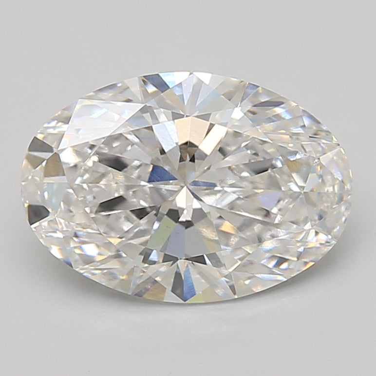 3.02ct Oval lab-grown diamond, D VVS1