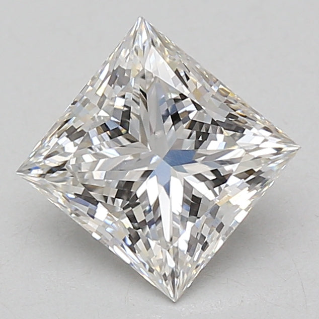 2.1ct Princess lab-grown diamond, E VVS2 – 360° view