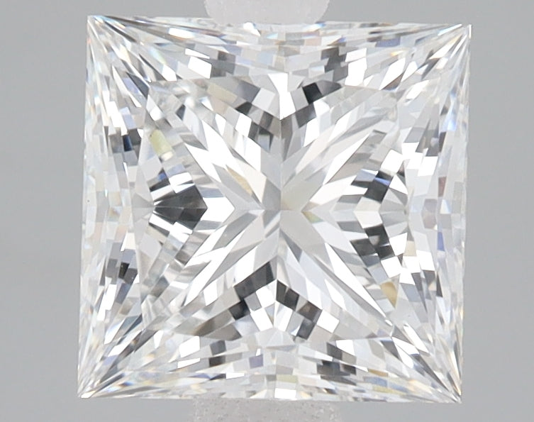 2.53ct Princess lab-grown diamond, D VVS2