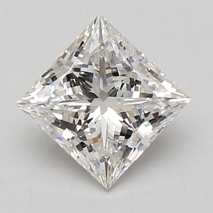 2.04ct Princess lab-grown diamond, E VVS2