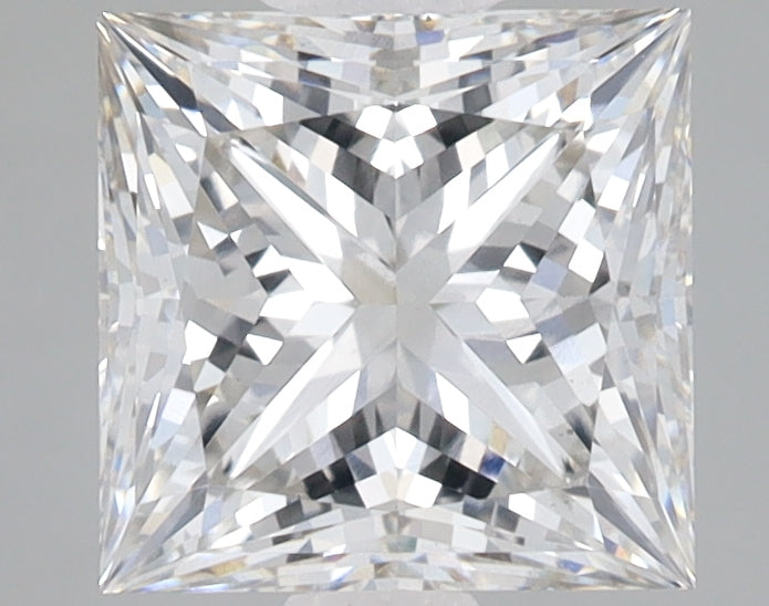 2.44ct Princess lab-grown diamond, F VS1 – 360° view