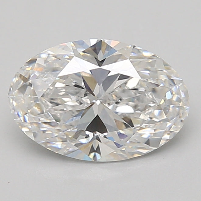 2.05ct Oval lab-grown diamond, D VS1