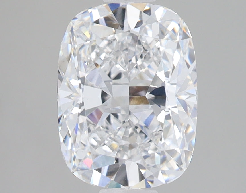 2.1ct Elongated Cushion lab-grown diamond, D VS1