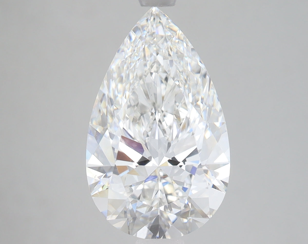 3.22ct Pear lab-grown diamond, F VS1 – 360° view