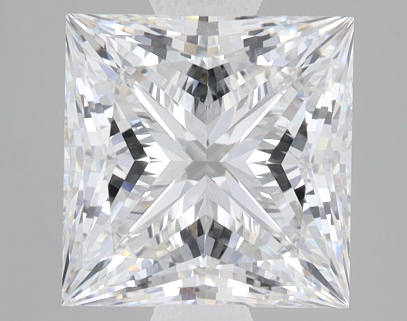 2.96ct Princess lab-grown diamond, D VS1 – 360° view