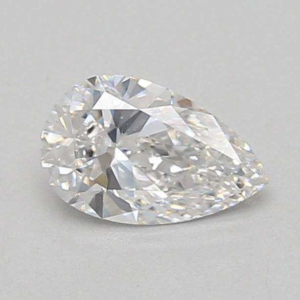 0.78ct Pear lab-grown diamond, D VS1