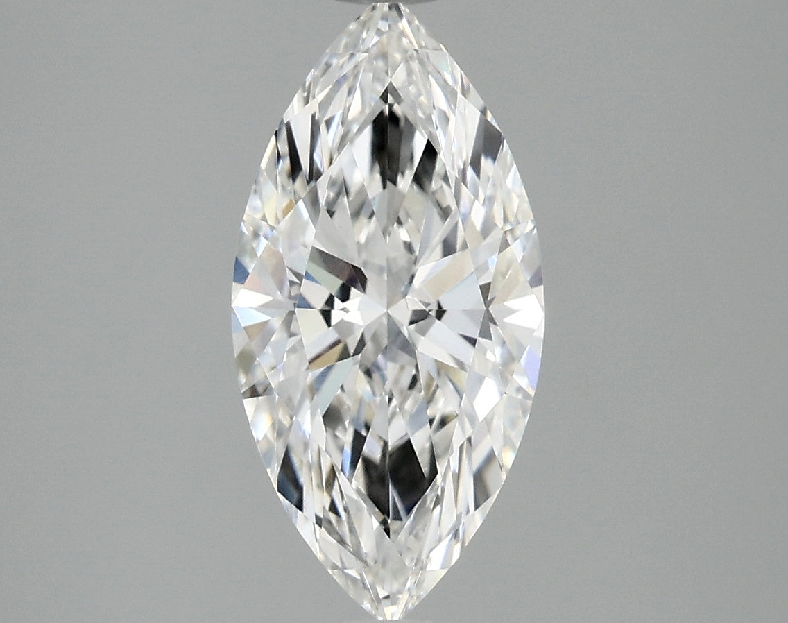 2.1ct Marquise lab-grown diamond, E VVS2