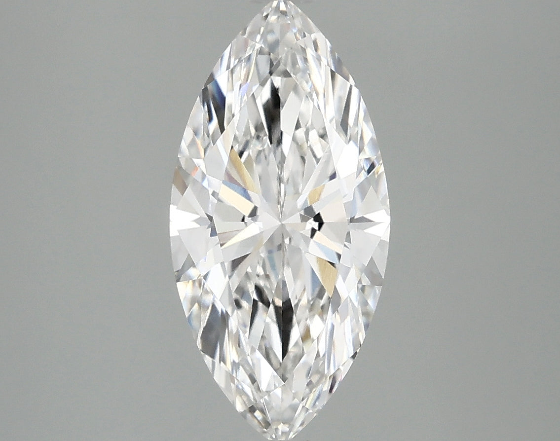 2.08ct Marquise lab-grown diamond, E VVS2 – 360° view
