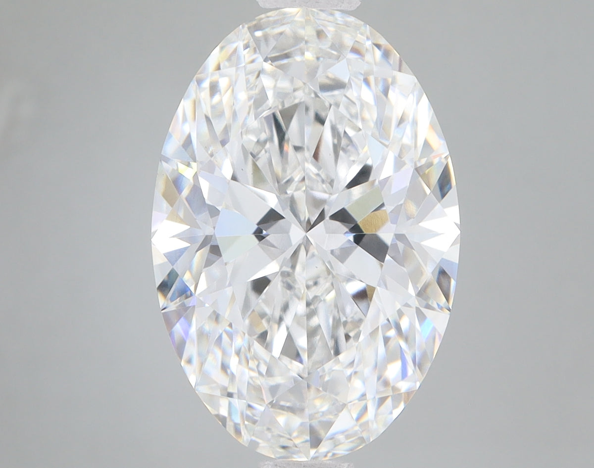 IGI certificate for 6.1ct Oval lab-grown diamond, E VS1