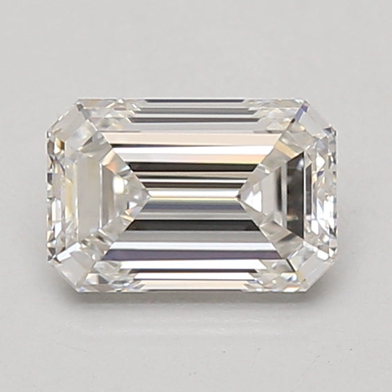 1.1ct Emerald lab-grown diamond, E VVS2 – 360° view