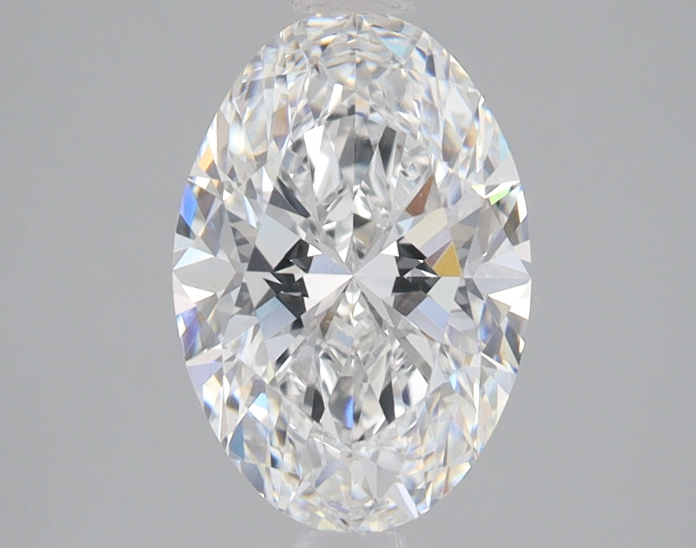 2.08ct Oval lab-grown diamond, D VVS2